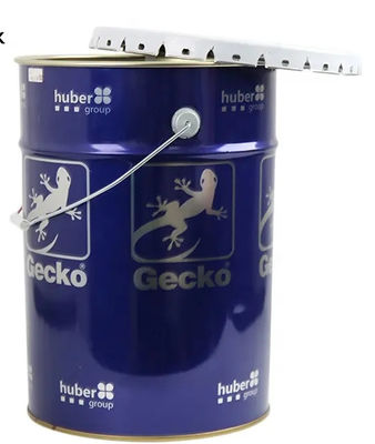 0.28-0.42mm 5 galões balde de tinta baldes de estanho com tampa castellada para armazenamento de tinta