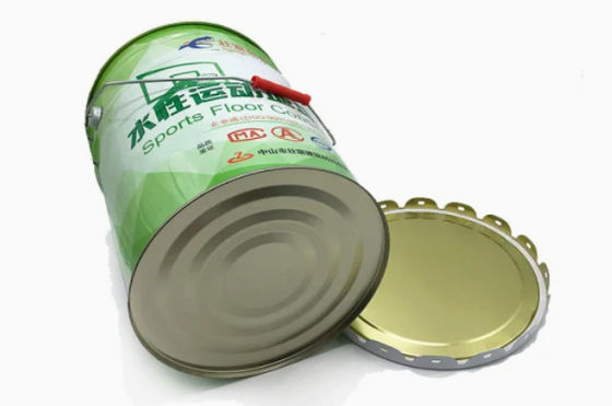 Resistente à ferrugem 5 galões de metal galvanizado balde