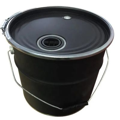 Baldes de metal redondos de segurança para alimentos 5 galões 0,28-0,42 mm