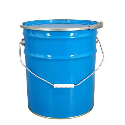 0.32-0.42mm 20 litros baldes de produtos químicos com chave de bloqueio de alavanca