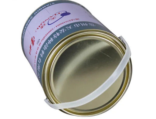 Latas de lata de 5 litros com tampa de plástico para armazenamento de tintas