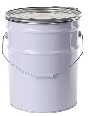 19L 5 Gallon Metal Grease Bucket Com Approvado pela ONU Lever Lock Ring Lid
