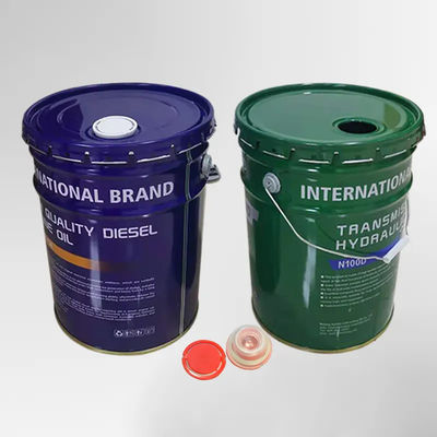 20L balde de tinta de metal Spout Conical Tinplate balde com tampa