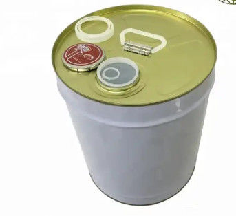 5 galões de baldes de aço de cabeça apertada para armazenamento de solventes com aprovação da ONU