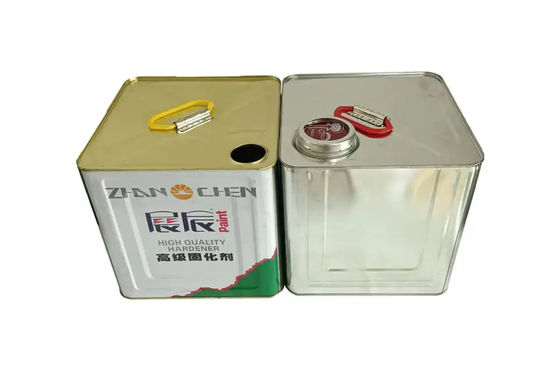 10L Rectangular Tight Head Buil Metal Square Embalagens de Lata Vazia Para Diluentes e Agentes de Curagem