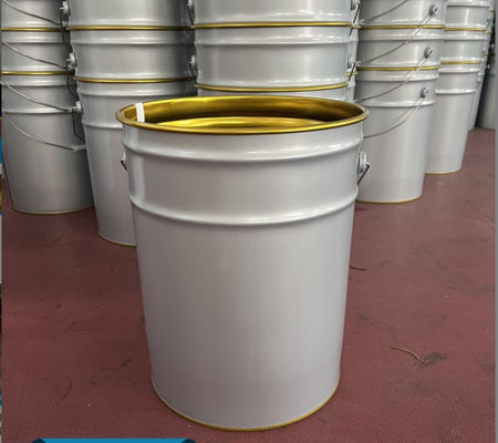 Antirrust Round Excavator Paint Bucket Metal Propósito Geral Design personalizável