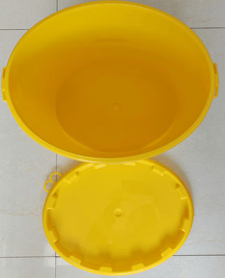 20 L recipientes de balde de plástico oval para armazenar pintura com certificado ISO