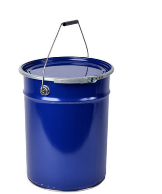Cabeça azul aberta 5 galões de metal de balde ferrugem inibida