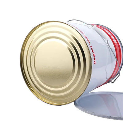 Baldes redondos de metal resistentes à pressão com capas de coroa personalizadas