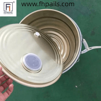 Baldes selados de grãos de café de aço inoxidável