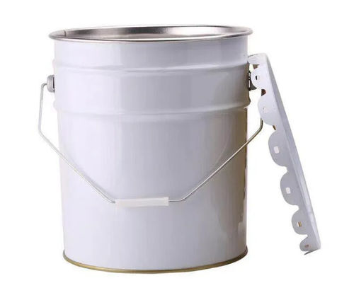 Balde de solvente de polipropileno com revestimento fenólico de ouro Resiste ao calor e à luz UV